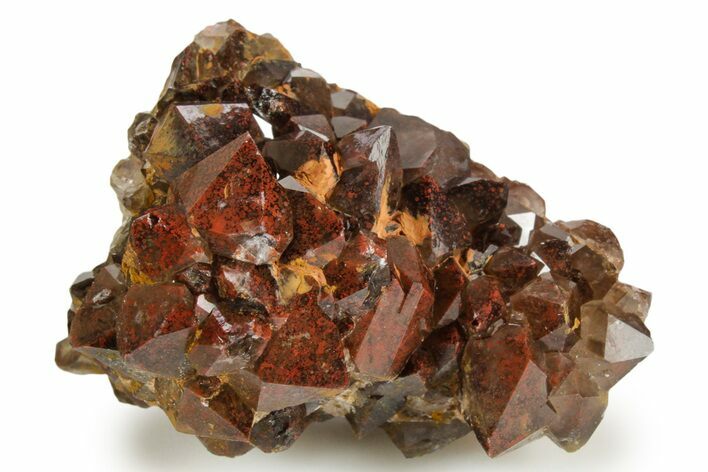 Thunder Bay Smoky Amethyst Cluster with Hematite - Canada #349940